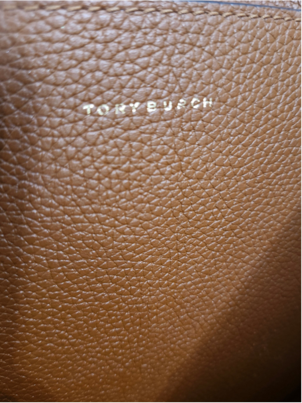 Tory Burch Brown Leather Tote Bag, One Size - Picture 7 of 12